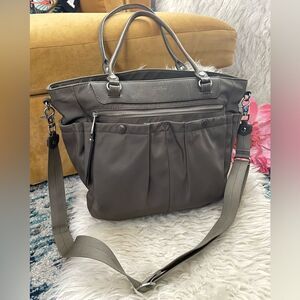 MZ Wallace Bedford Mayfair Tote Bag Taupe